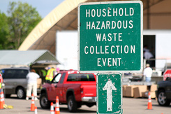 Household Hazardous Waste Sign