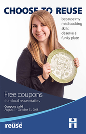 Choose to Reuse coupon book 2018 cover