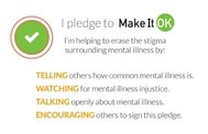 Image of the Make It Ok pledge to reduce mental health stigma