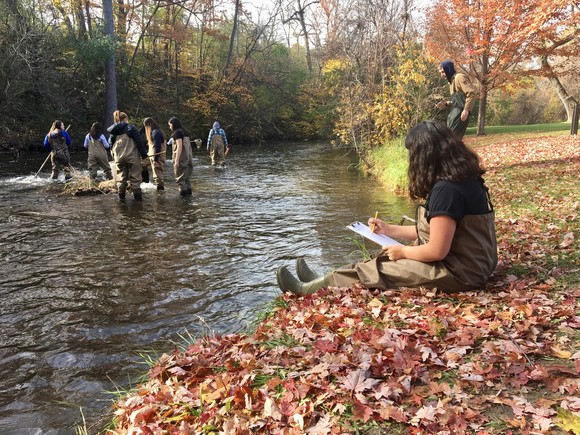 River Watch students