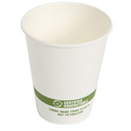 Certified compostable coffee cup