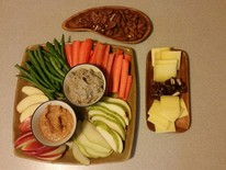 Low-waste party snacks