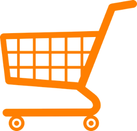 graphic drawing of a grocery cart