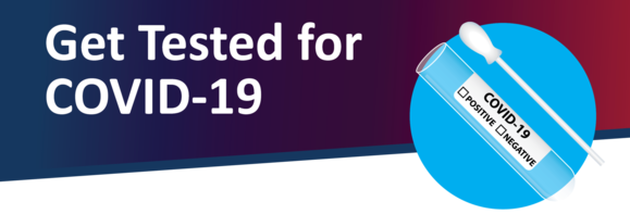 Get tested for COVID-19