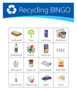 Recycling BINGO card