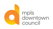 Orange mpls downtown council logo.
