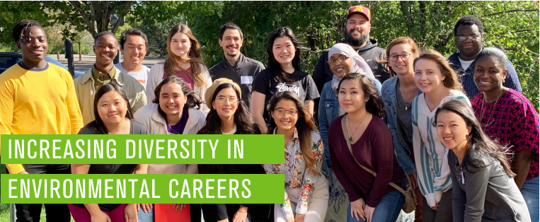Group of students smiling at the camera