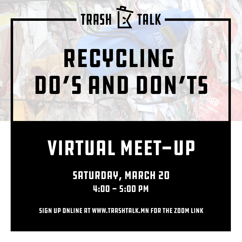 Trash talk MN virtual meetup details