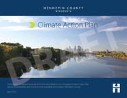 Cover of draft Climate Action Plan dated April 2021