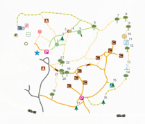 Tree Trek online map