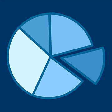 Pie chart icon