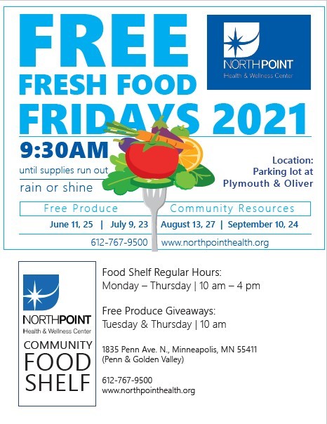 Free Food Fridays flyer