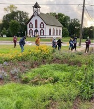 Church rain gardens