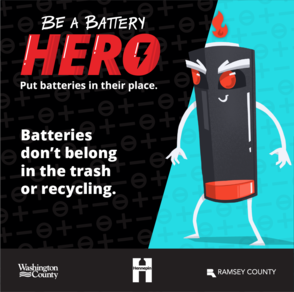 Be a Battery Hero graphic