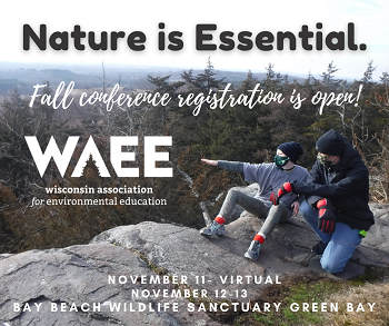 Nature is essential. People teaching outside.
