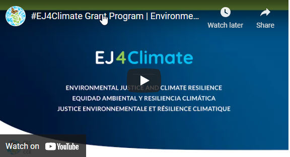 Image of EJ4Climate informational video