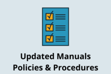 Updated Manuals - Policies and Procedures