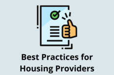 Best Practices for Housing Providers
