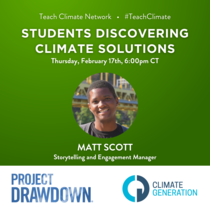 Students discovering climate solutions
