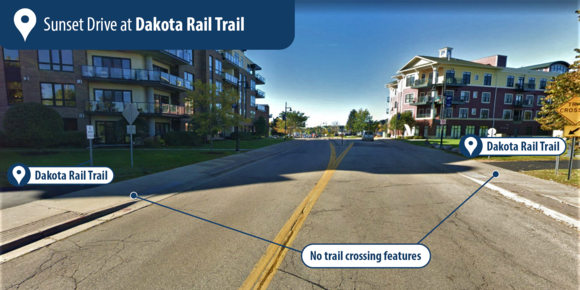 Picture of sunset road