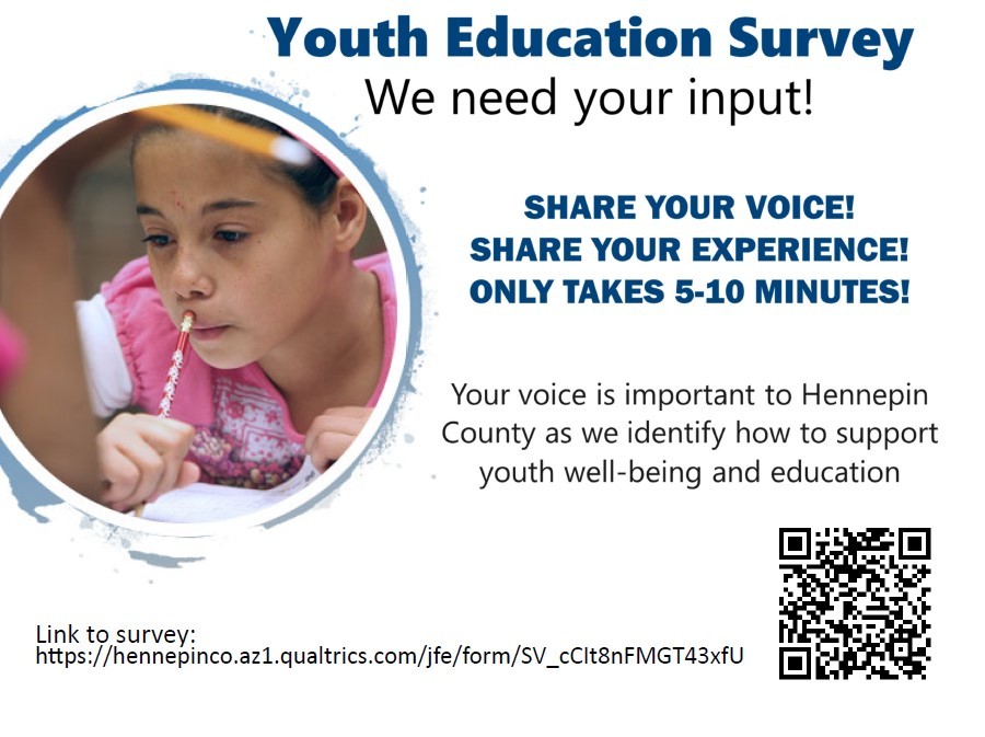 education survey flyer
