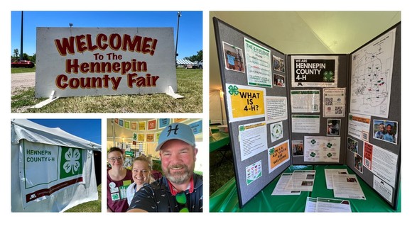 Chris at the Hennepin County Fair