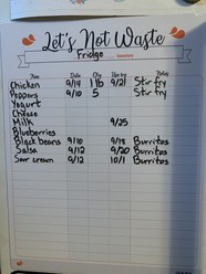 Fridge inventory