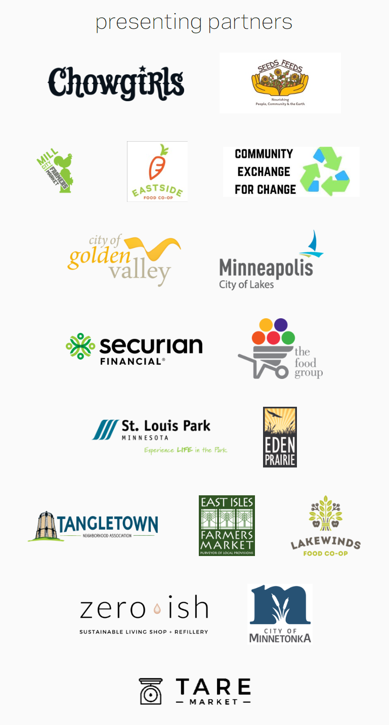 Screenshot of Stop Food Waste Challenge partners