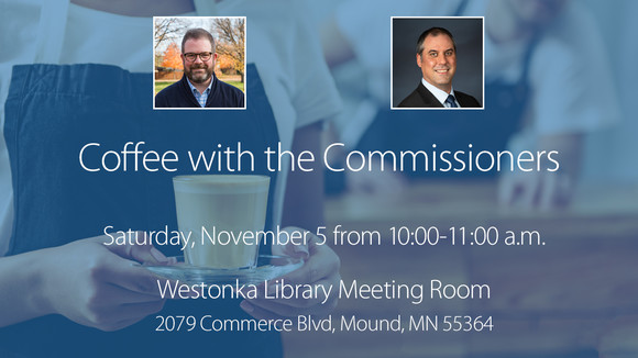 Coffee with the Commissioners graphic