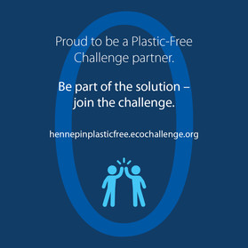 Proud to be a Plastic-Free Challenge partner graphic
