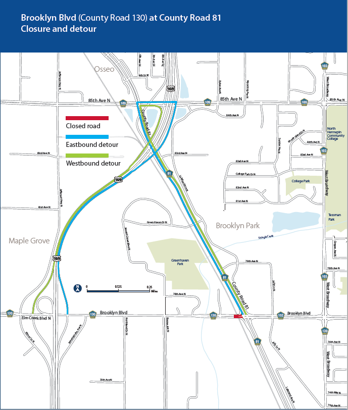 Bottineau Boulevard railroad intersection work begins next week