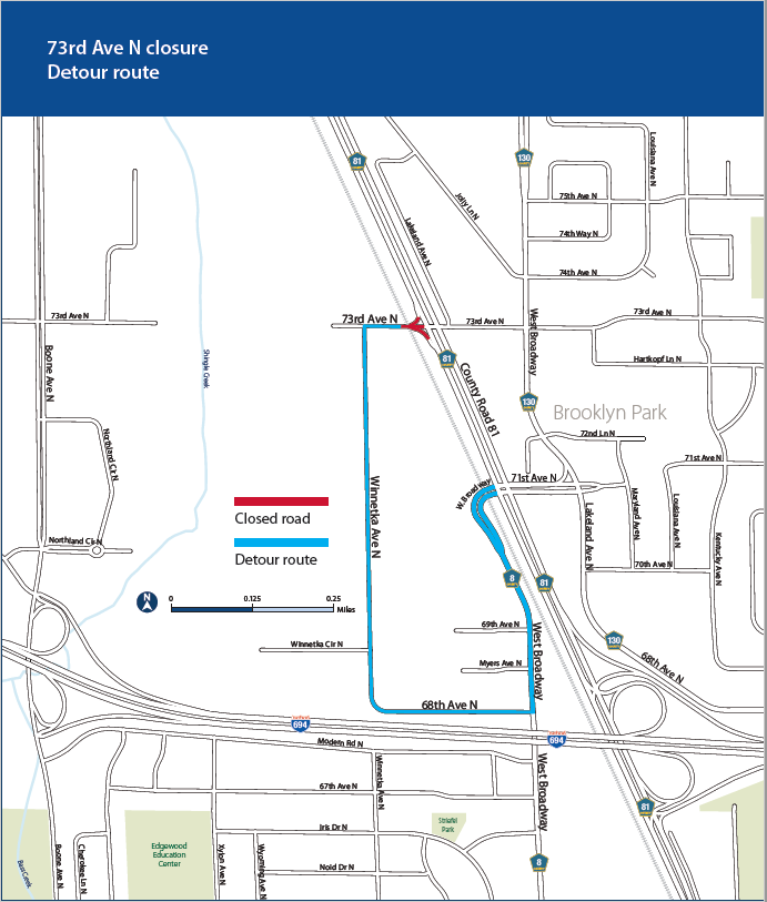 Bottineau Boulevard railroad intersection work begins next week