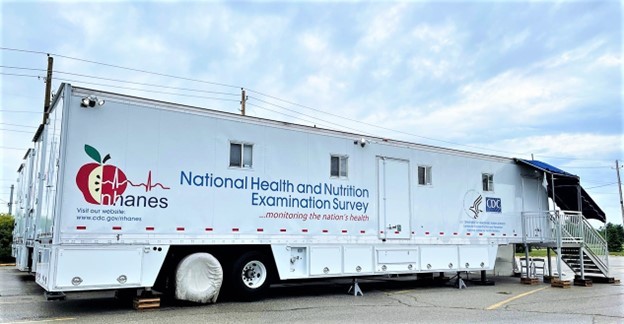 NHANES mobile examination station, photo available for use