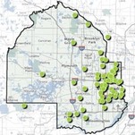 Earth Day and Arbor Day Events Map