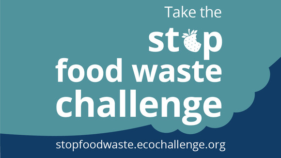 Take the Stop Food Waste Challenge graphic