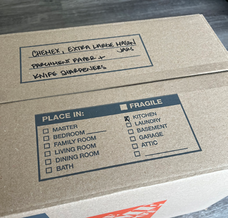 Labeled box