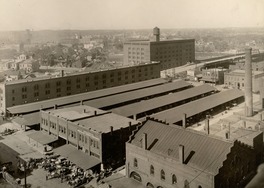 Black and white photo from civic and commerce collection