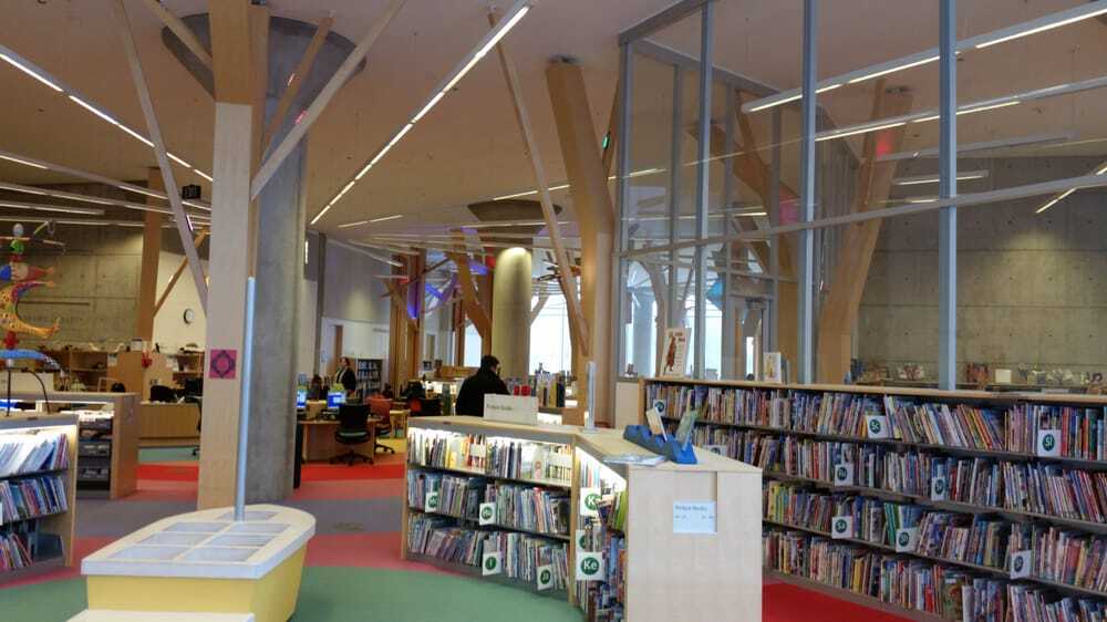 Minneapolis Central Library Interior Graphic