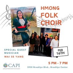 hmong folk choir posing for picture.