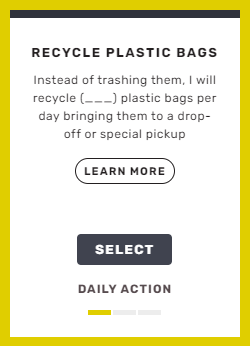 Recycle plastic bags