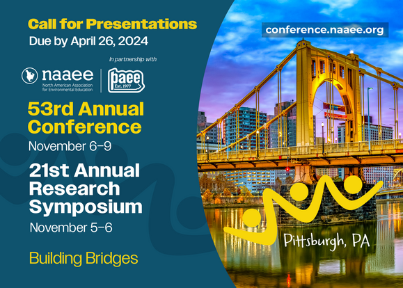 Call for presentations due April 26, 2024. Conference in Pittsburgh, PA November 6-9, 2024