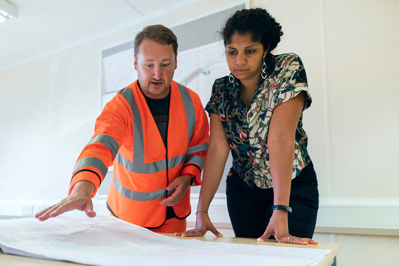 Construction networking event