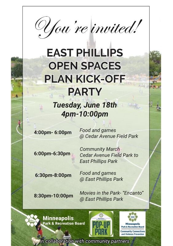 East Phillips Block Party Flyer