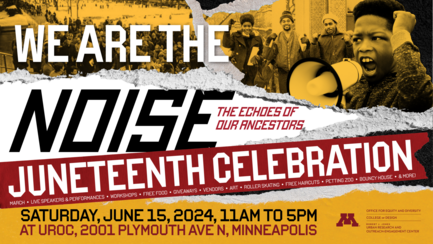 UROC U of M Juneteenth Event
