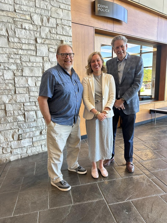 Edina Mayor and City Manager