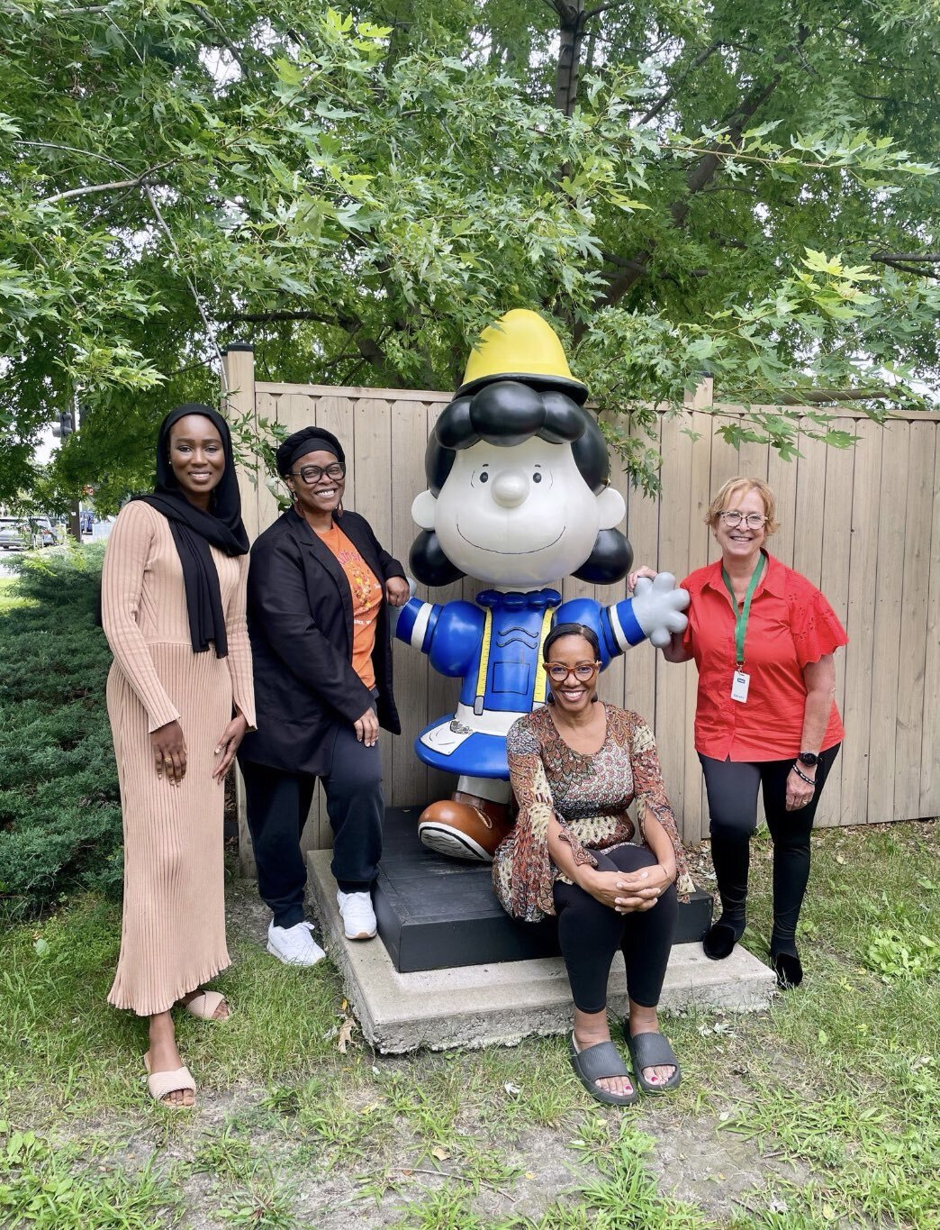 Crisis Nursery Visit group pic