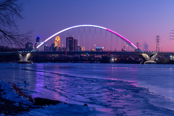 Bridge Lighting for Transgender Day of Remembrance