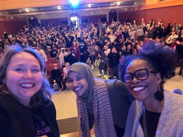 Rep. Emma Greenman, Rep. Ilhan Omar, Commissioner Angela Conley