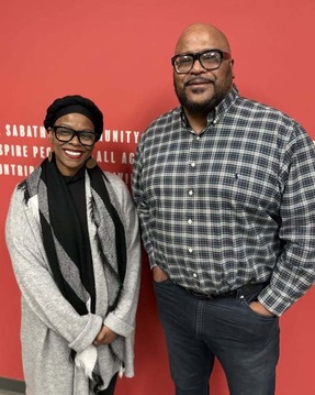 Scott Redd and Commissioner Angela Conley