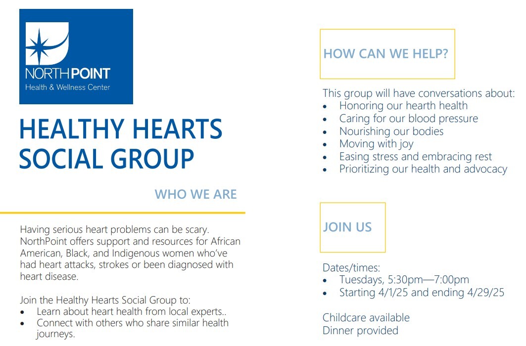 Info on Heart Healthy Group Session